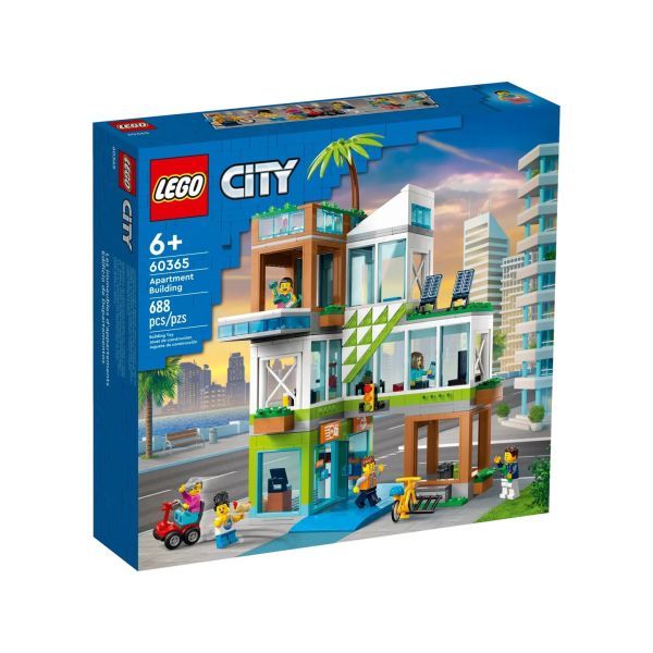 Блочный конструктор LEGO City Багатоквартирний будинок (60365)
