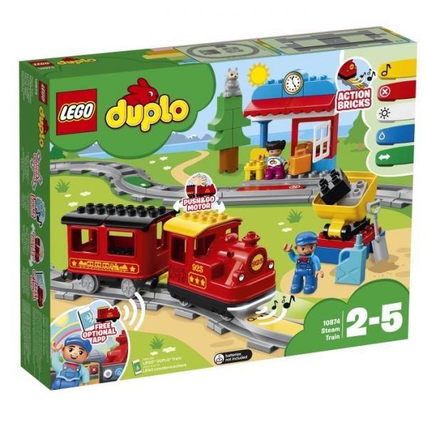 Конструктор LEGO DUPLO Паровоз (10874)