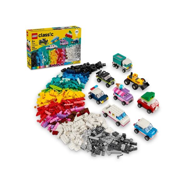 Блоковий конструктор LEGO Classic Творчі транспортні засоби (11036)