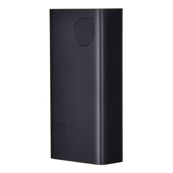 Зовнішній акумулятор (Power Bank) Baseus Adaman Metal Digital Display Overseas Edition 30W 10000 mAh Black (PPAD040101)