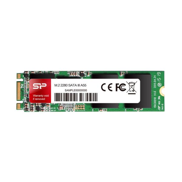 SSD накопитель Silicon Power M.2 2280 A55 256 GB (SP256GBSS3A55M28)