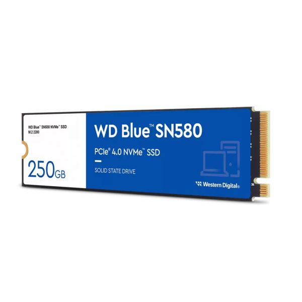 SSD накопитель WD Blue SN580 250 GB (WDS250G3B0E) 