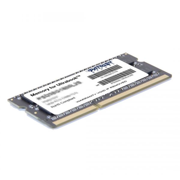 Оперативна пам'ять PATRIOT 8 GB SO-DIMM DDR3L 1600 MHz (PSD38G1600L2S)