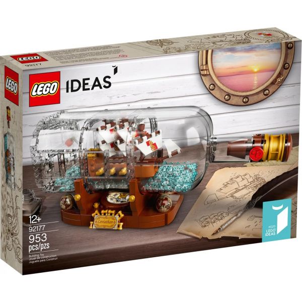 Конструктор LEGO Ideas Корабель у пляшці  (92177)