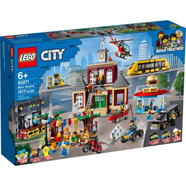  Конструктор LEGO City Городская площадь (60271)