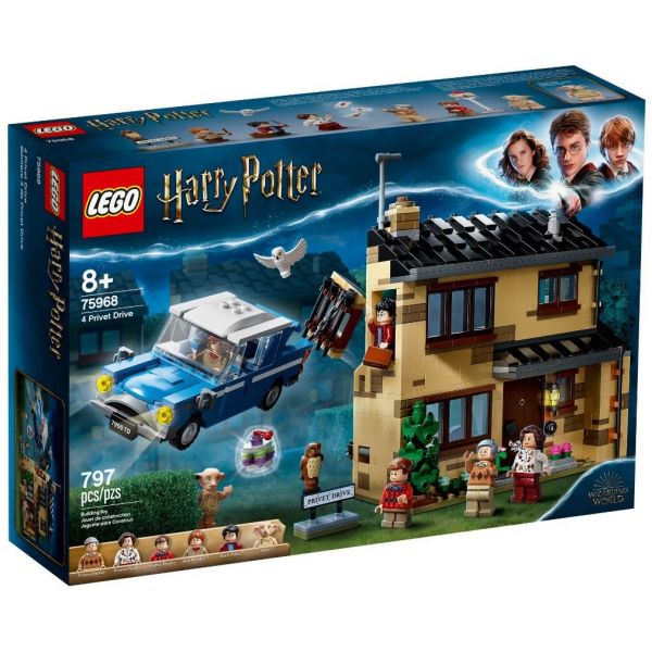 Конструктор LEGO Harry Potter Тисовая улица, дом 4 (75968)