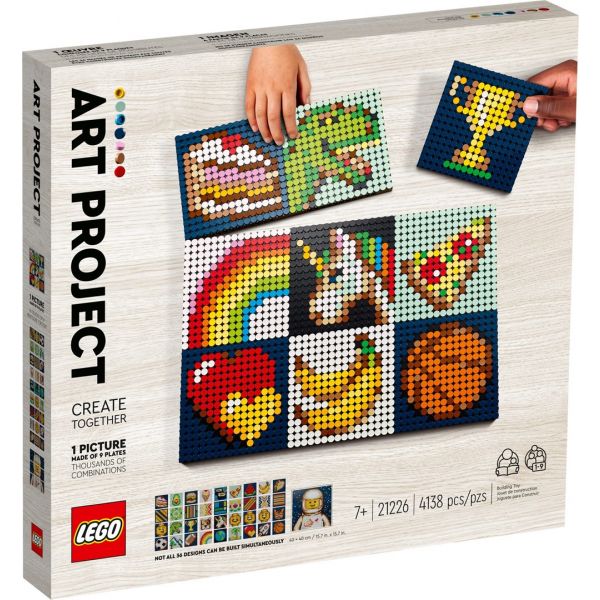 Конструктор LEGO Art Креативный проект: творим вместе (21226)
