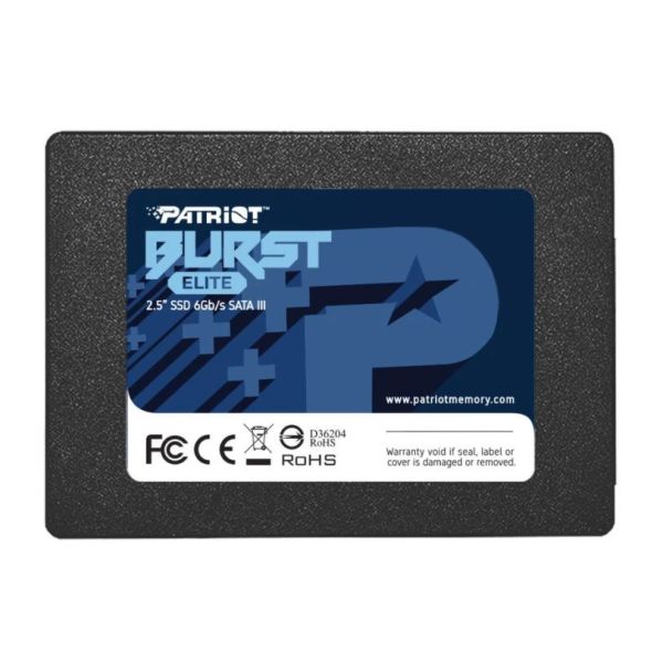 SSD накопичувач PATRIOT Burst Elite 480 GB (PBE480GS25SSDR)