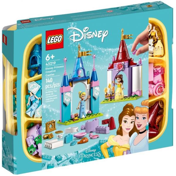 Блочный конструктор LEGO Disney Princess Творческие замки диснеевских принцесс (43219)