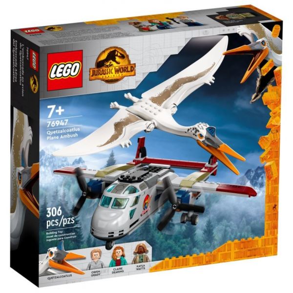 Блоковий конструктор LEGO Напад кетцалькоатля на літак (76947)