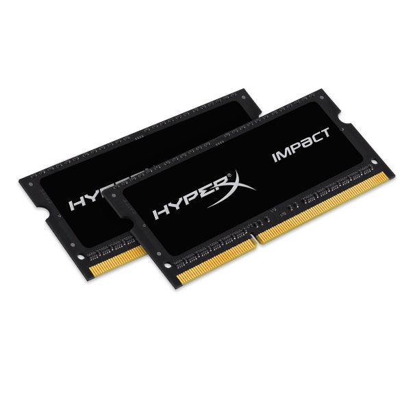 Оперативная память Kingston HyperX DDR3 SO-DIMM; 2 x 8 GB; 1600 MHz; CL9 (HX316LS9IBK2/16)