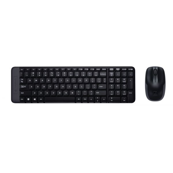 Комплект (клавиатура + мышь) Logitech MK220 Wireless Combo (920-003161)