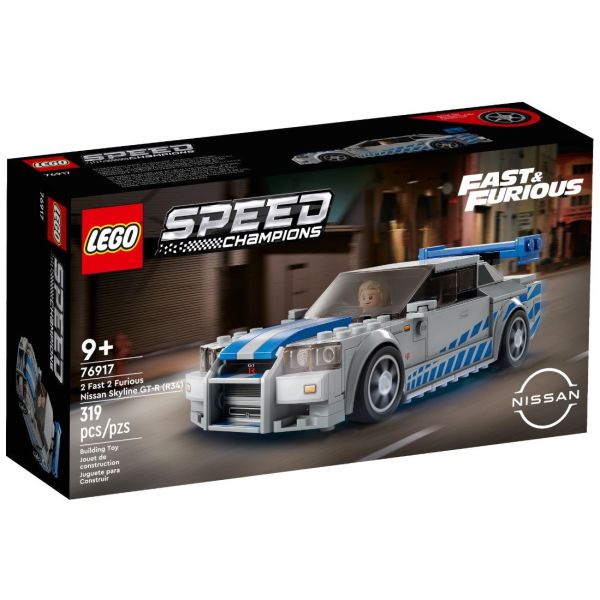 Конструктор LEGO Speed Champions "Двойной форсаж" Nissan Skyline GT-R (76917)