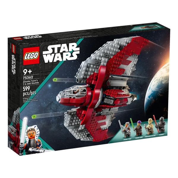 Конструктор LEGO Star Wars Шатл джедаїв T-6 Асокі Тано (75362)