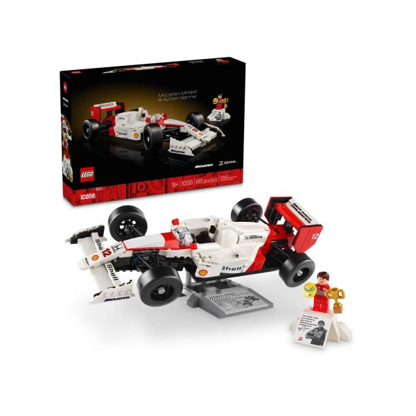 Конструктор LEGO ICONS McLaren MP4/4 i Ayrton Senna (10330)