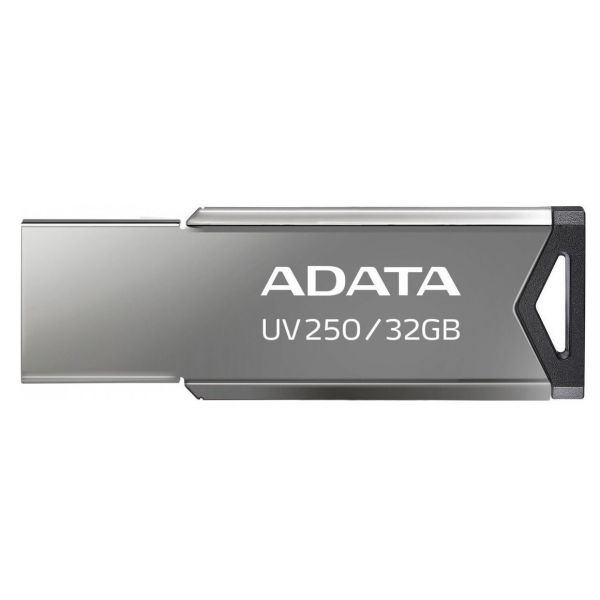 Флешка ADATA 32 GB UV250 Metal Black USB 2.0 (AUV250-32G-RBK)