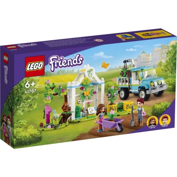 Блоковий конструктор LEGO Friends Машина для посадки дерев (41707)