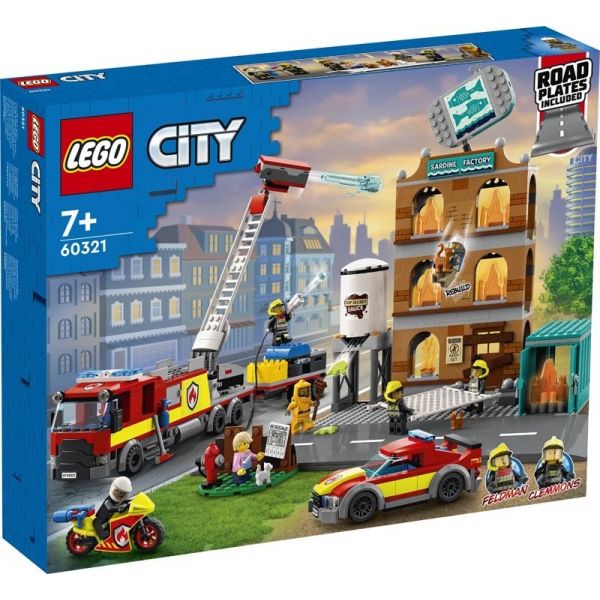 Конструктор LEGO City Пожарная бригада (60321)