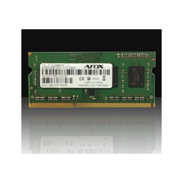 Оперативна пам'ять AFOX 8 GB SO-DIMM DDR3 1333 MHz LV (AFSD38AK1L)