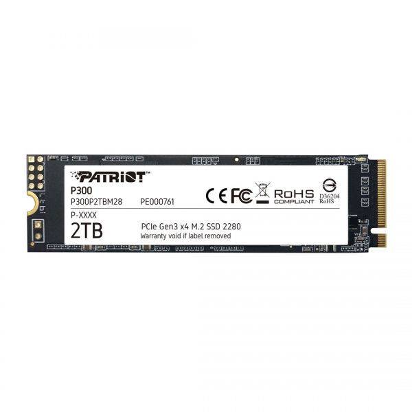 SSD накопитель PATRIOT P300 2 TB (P300P2TBM28)