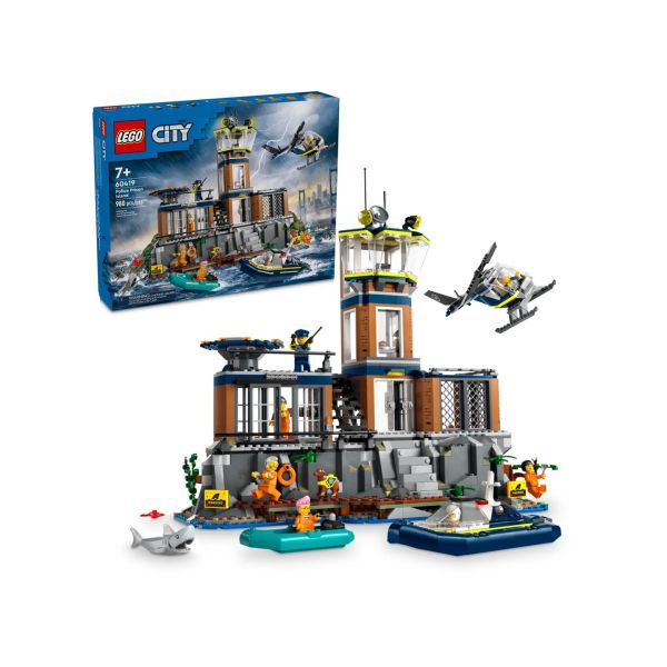 Конструктор LEGO City Полицейский остров-тюрьма (60419)