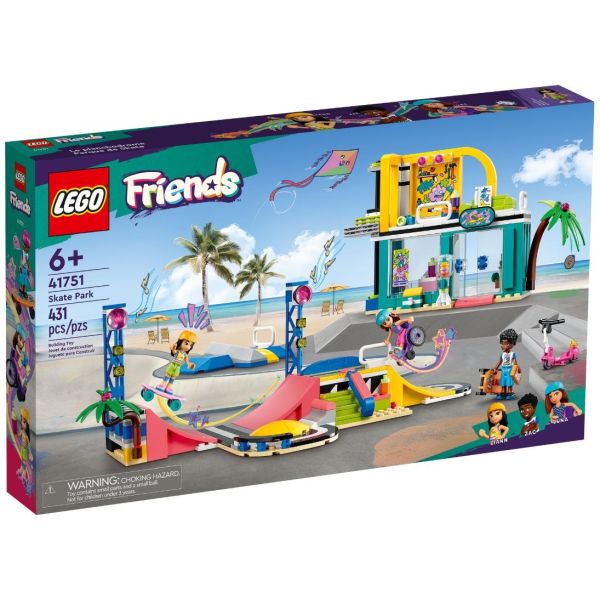 Конструктор LEGO Friends Скейт-парк (41751)