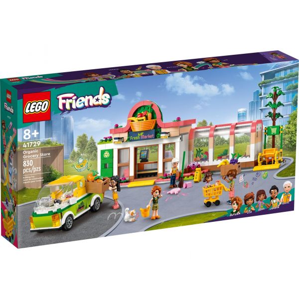 Блоковий конструктор LEGO Friends Крамниця органічних продуктів (41729)