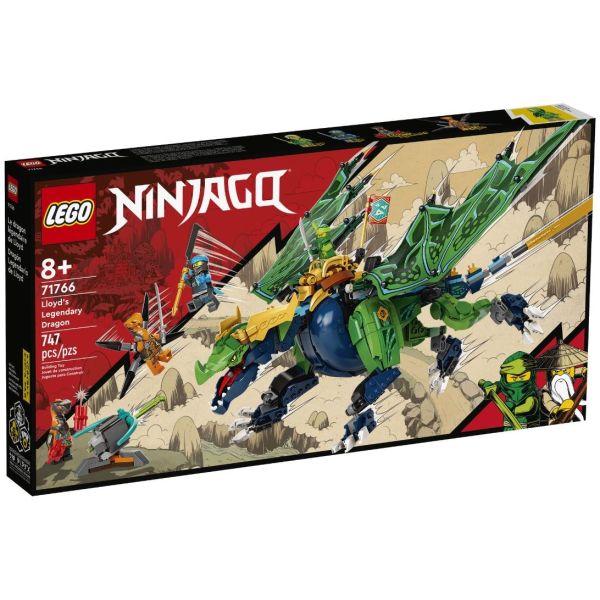 Блочный конструктор LEGO Ninjago Легендарный дракон Ллойда (71766)