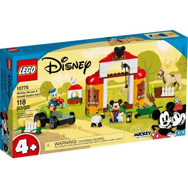 Конструктор LEGO Disney ферма Микки Мауса и Дональда Дака (10775)