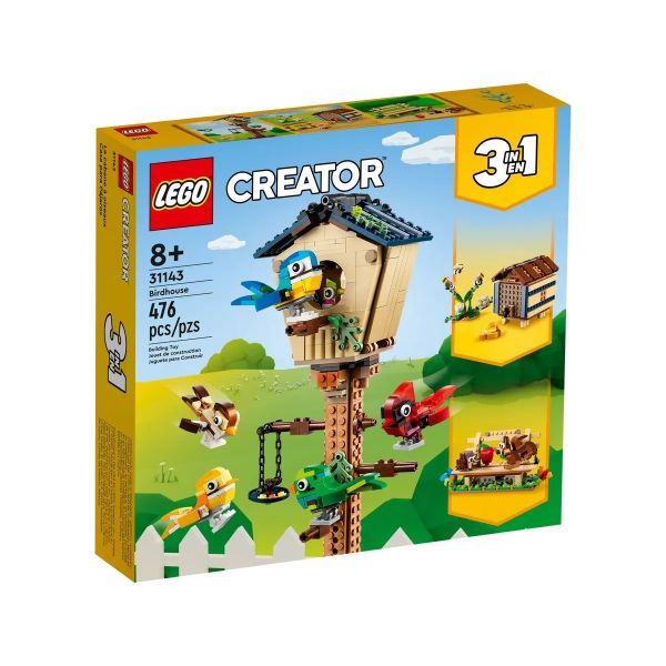 Блоковий конструктор LEGO Creator Шпаківня  (31143)