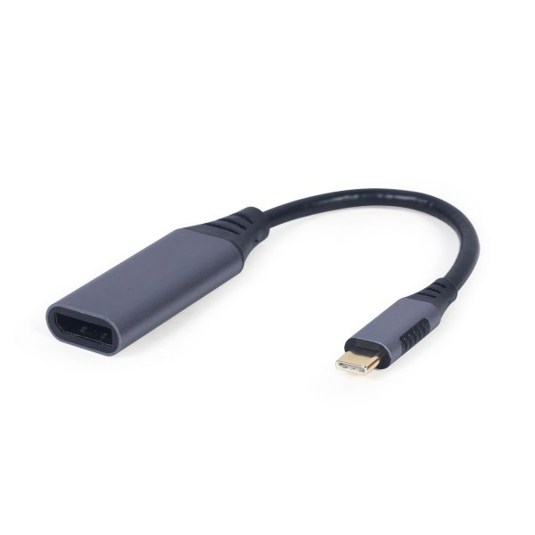 Адаптер Cablexpert USB Type-C - DisplayPort 0.15 м  (A-USB3C-DPF-01)