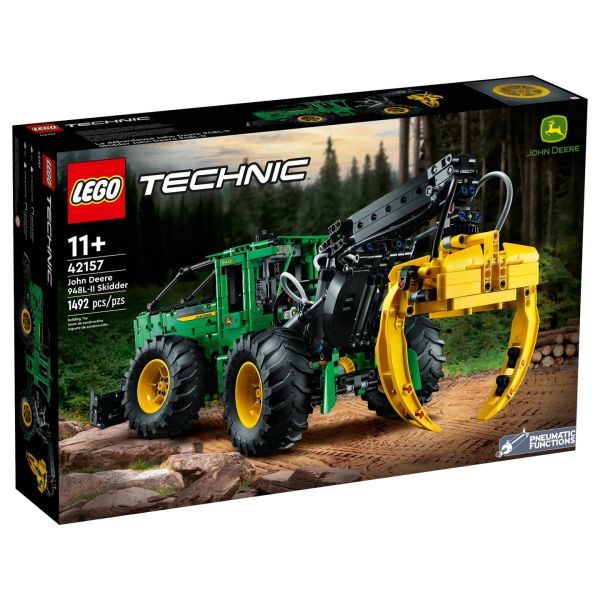 Конструктор LEGO Technic Трелювальний трактор John Deere 948L-II (42157)