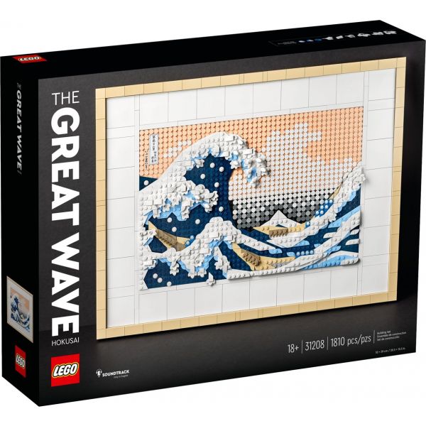 Конструктор LEGO ART Хокусай, «Велика хвиля»  (31208)