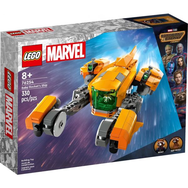 Конструктор LEGO Marvel Звездолет малыша Ракеты (76254)