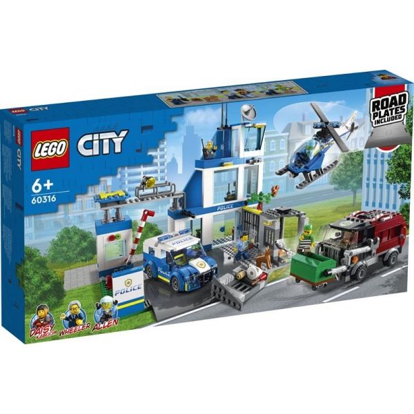 Блоковий конструктор LEGO City Полицейский участок (60316)