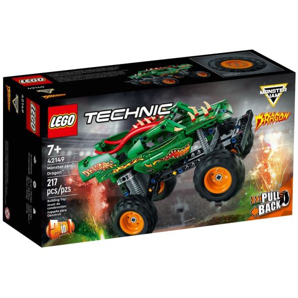 Авто-конструктор LEGO Technic Monster Jam Dragon (42149)
