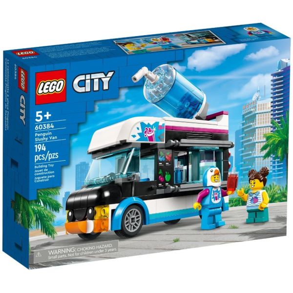 Блочный конструктор LEGO City Веселий фургон пінгвіна (60384)