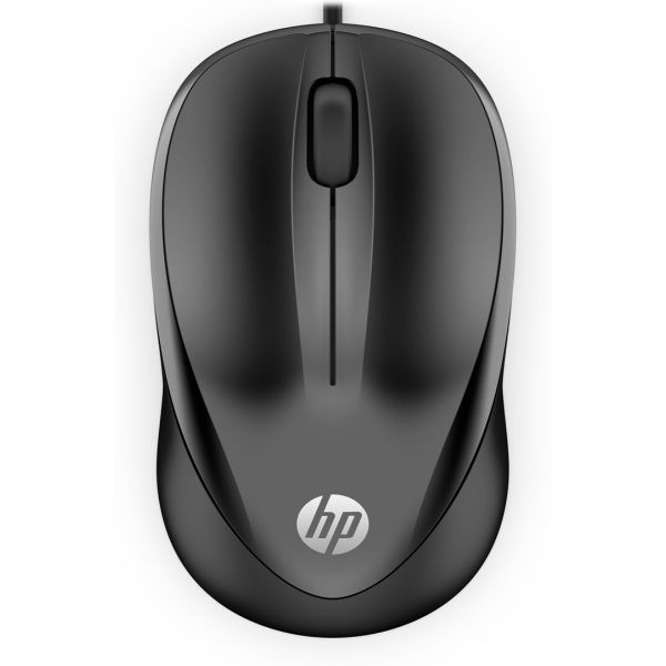 Мышка компьютерная HP Wired Mouse 1000 (4QM14AA)