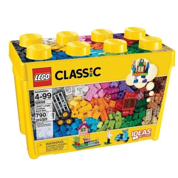 Конструктор LEGO CLASSIC Коробка кубиків для творчого конструювання великого розміру (10698)