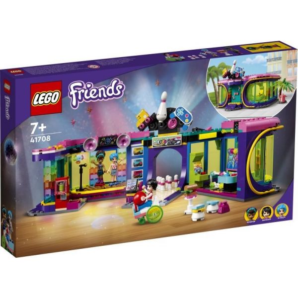 Конструктор LEGO Friends Диско-аркада на роликах (41708)