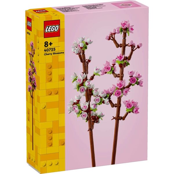 Блочный конструктор LEGO Icons Цвет вишни