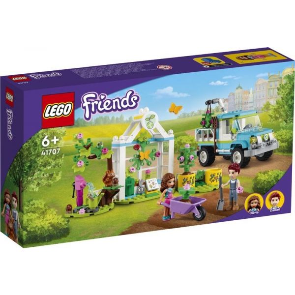 Блоковий конструктор LEGO Friends Машина для посадки деревьев (41707)