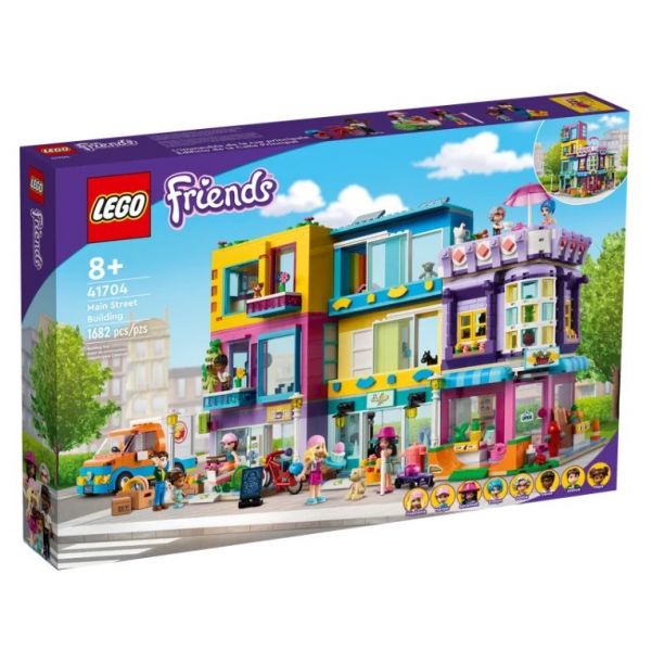 Блочный конструктор LEGO Friends Большой дом на главной улице (41704)