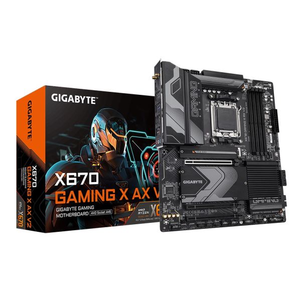 Материнська плата Gigabyte X670 GAMING X AX V2