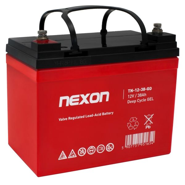 Аккумулятор для ИБП NEXON 12V 38Ah Long Life (TN-12-38-GD)
