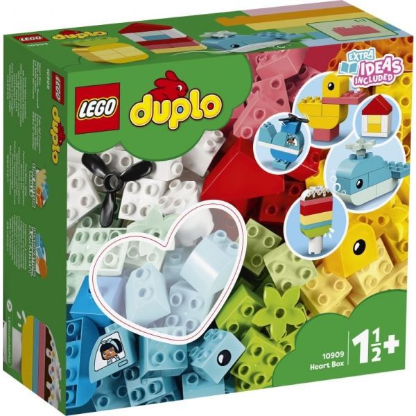 Блоковий конструктор LEGO Duplo Коробка-сердце (10909)