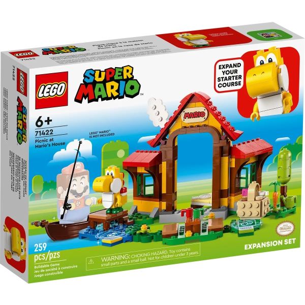 Блочный конструктор LEGO Пікнік у будинку Маріо (71422)