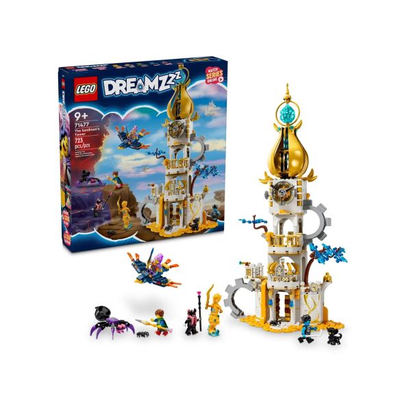 Блочный конструктор LEGO DREAMZZZ Башня песчаного человека (71477)  