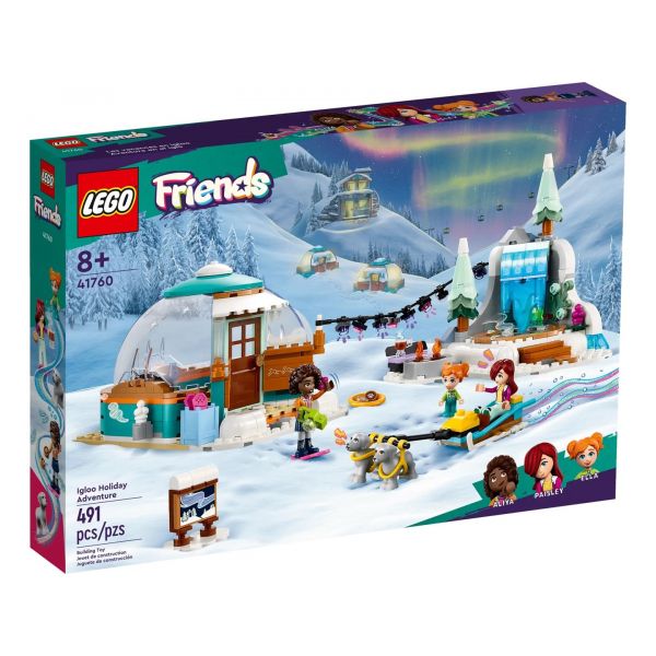 Конструктор LEGO Friends Праздничные приключения в иглу (41760)