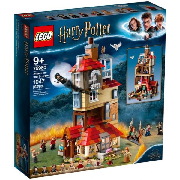 Конструктор LEGO Harry Potter  Напад на Нору  (75980)